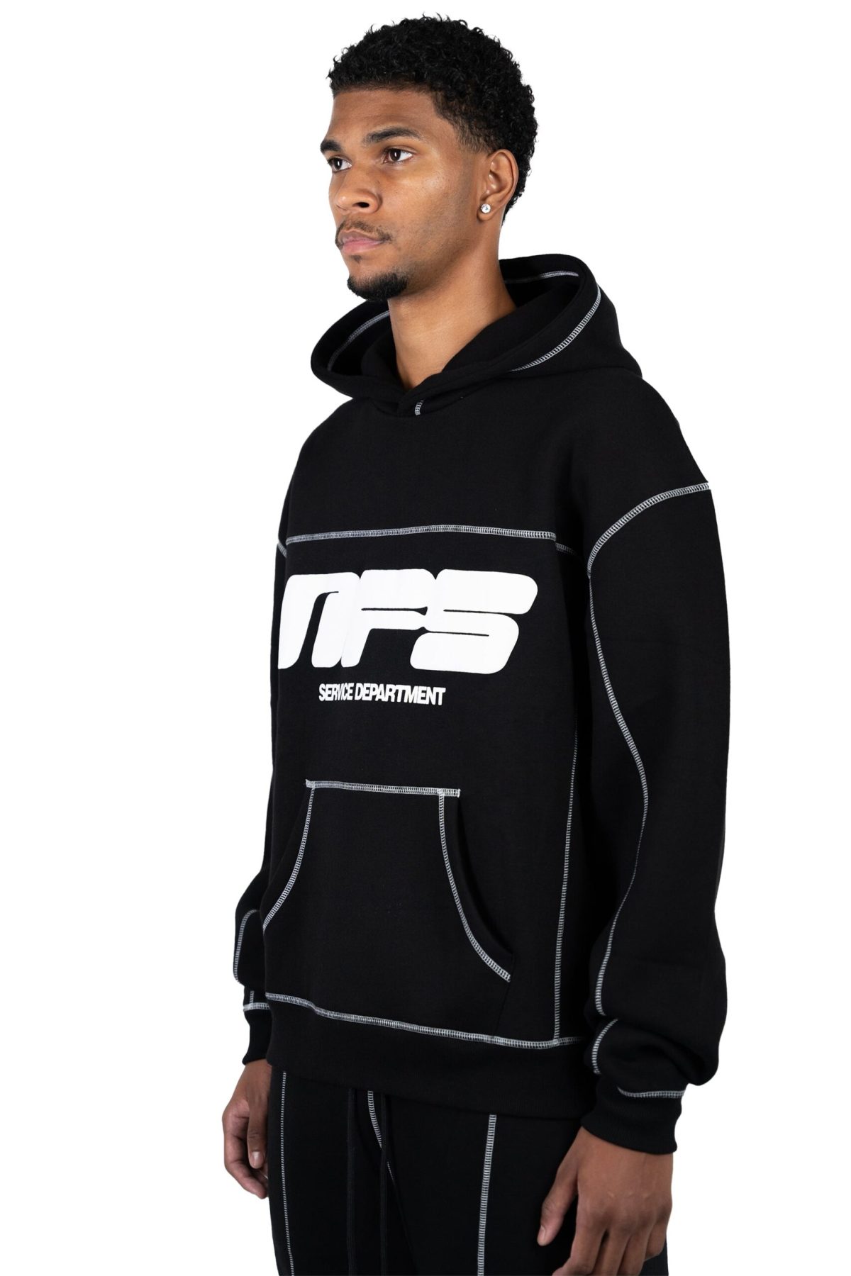 Schwarzer NFS-Hoodie